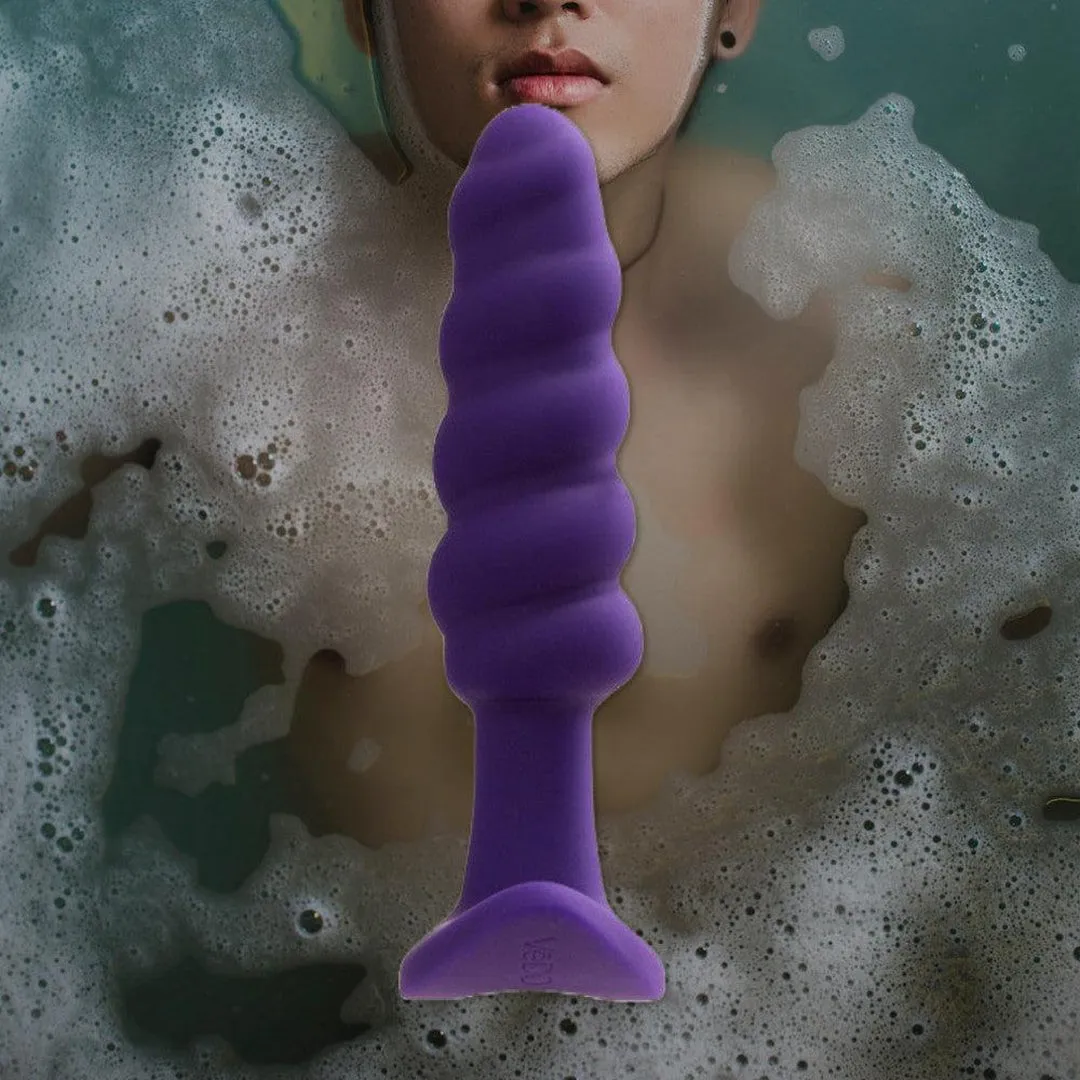 VeDO Twist Plug VIbrating Butt Plug - Purple