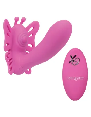 Venus Butterfly Silicone Remote Rocking Penis