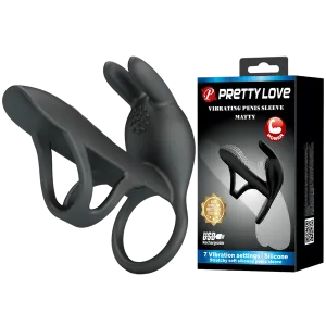 Vibrating Penis Sleeve - Matty