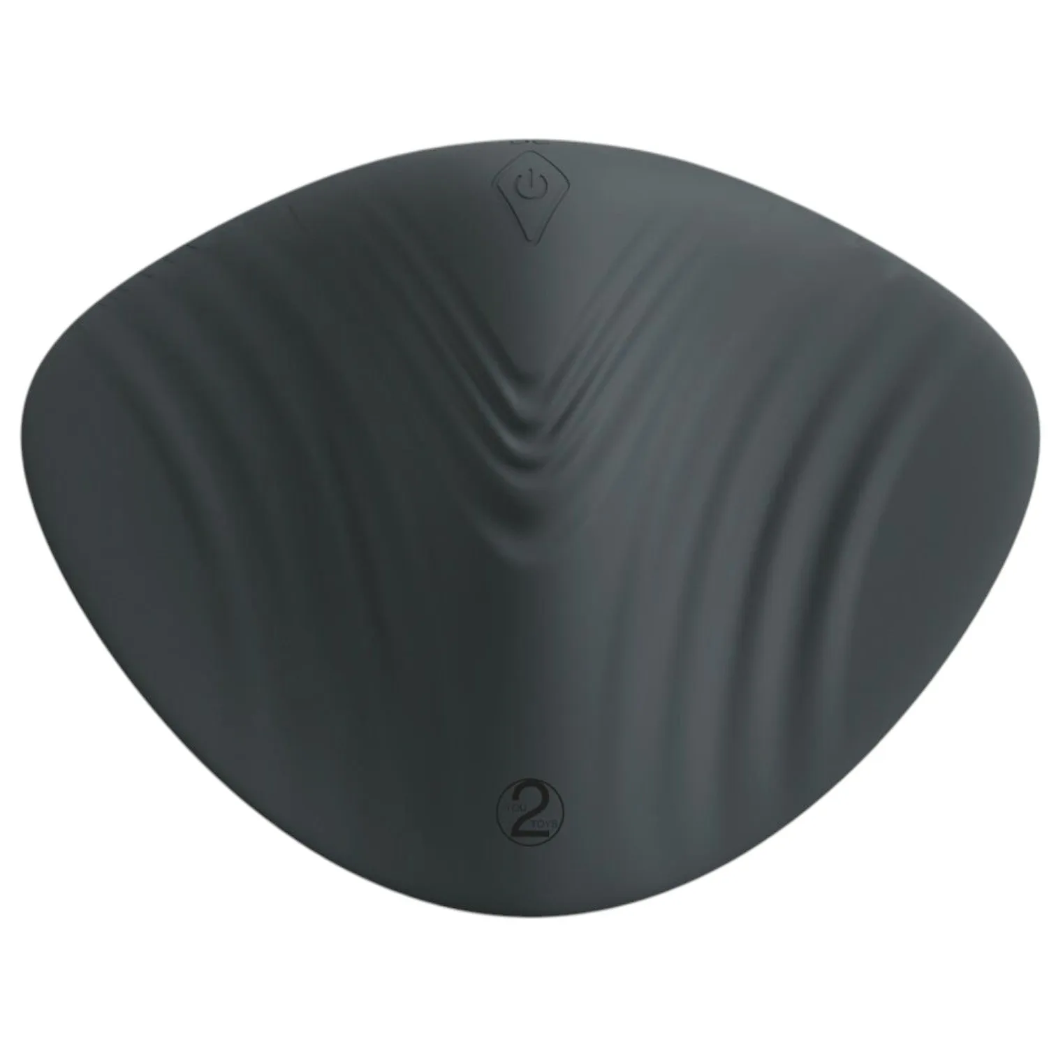 Vibrator cupluri COUPLES CHOICE Lay-on Multi Toy. stimulator clitoris și masturbator. 10 funcții de vibrație. negru cu albastru