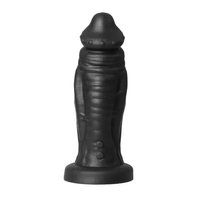 Vibrator EXTREME by Hidden Desire DEVIL Vibrating Dildo. 9 funcții de vibrație. diametru 5.5 cm. lungime 22 cm. negru