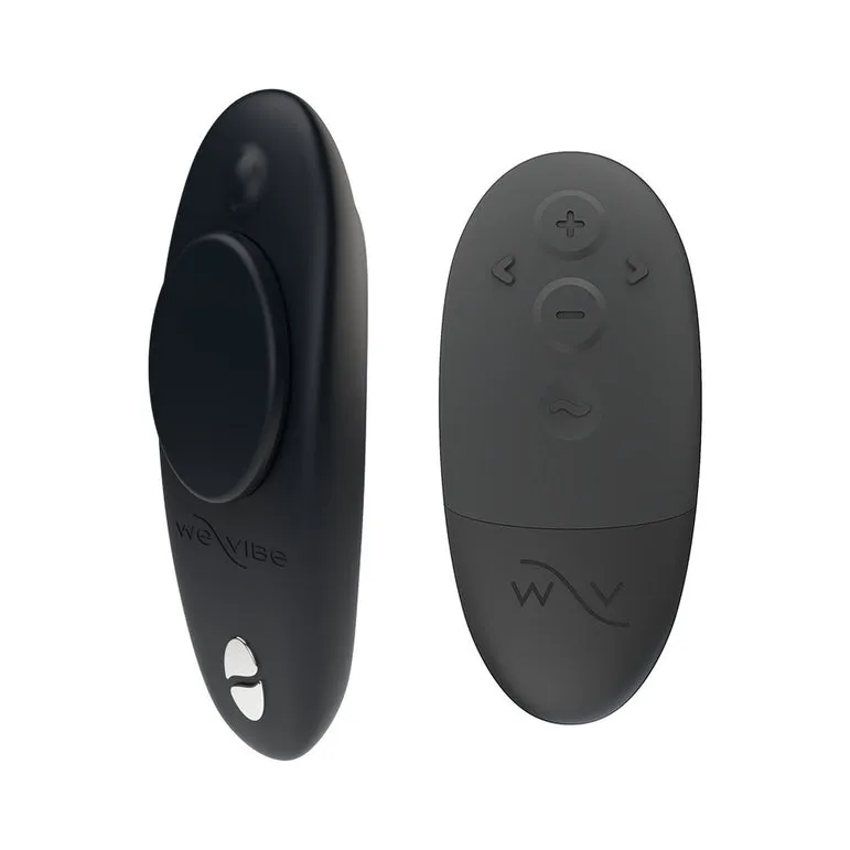 We-Vibe Moxie   Hands-Free Remote or App Controlled Panty Vibrator - Black