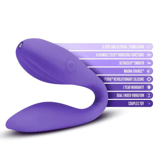 Wellness Duo Vibrator 6.5 by Blush Novelties
