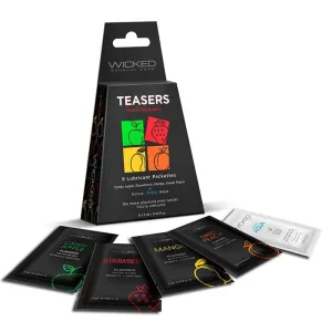 Wicked Teasers Fresh Fruit Mix Packet Lubricant