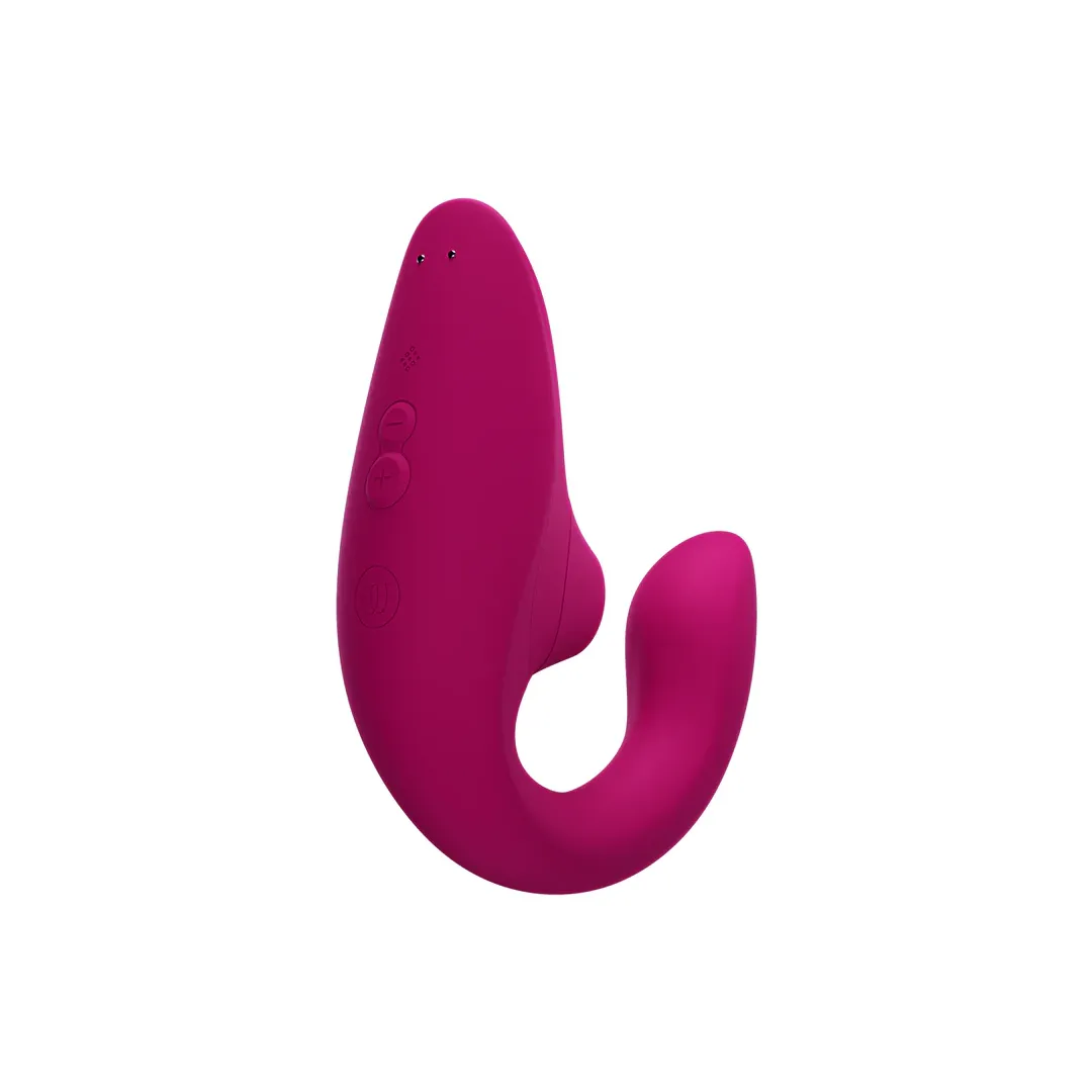 Womanizer Blend  Pleasure Air Clitoral & G-Spot Rabbit -  Pink