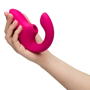 Womanizer Blend  Pleasure Air Clitoral & G-Spot Rabbit -  Pink
