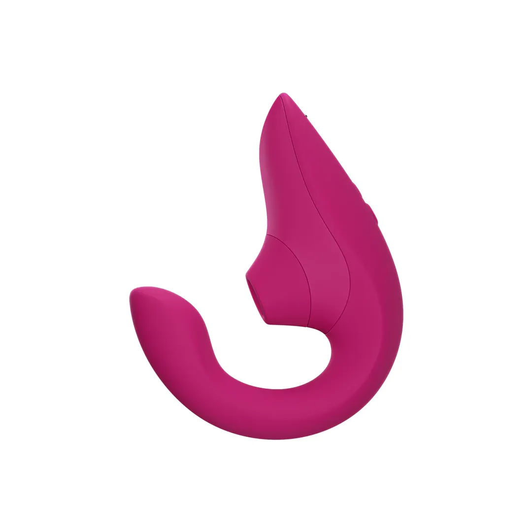 Womanizer Blend  Pleasure Air Clitoral & G-Spot Rabbit -  Pink