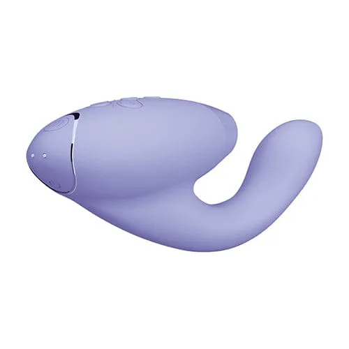 Womanizer - Duo 2 Clitoral Air Stimulator with G Spot Dildo