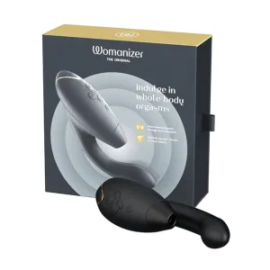 Womanizer - Duo 2 Clitoral Air Stimulator with G Spot Dildo