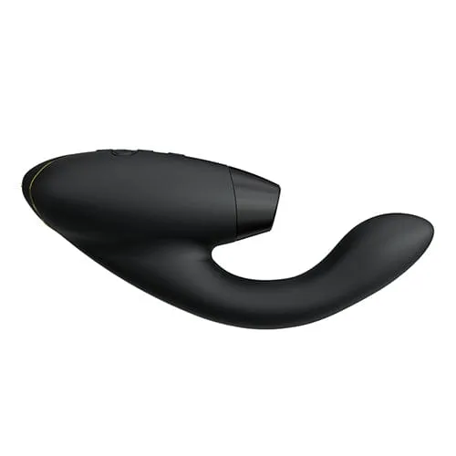 Womanizer - Duo 2 Clitoral Air Stimulator with G Spot Dildo