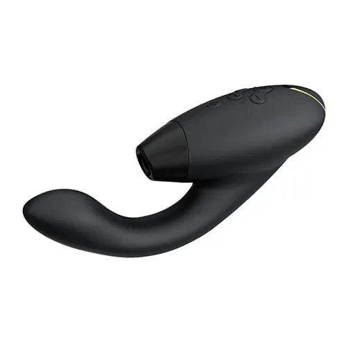 Womanizer - Duo 2 Clitoral Air Stimulator with G Spot Dildo