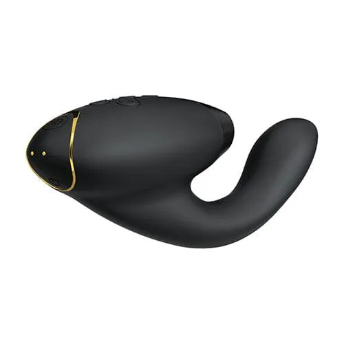 Womanizer - Duo 2 Clitoral Air Stimulator with G Spot Dildo