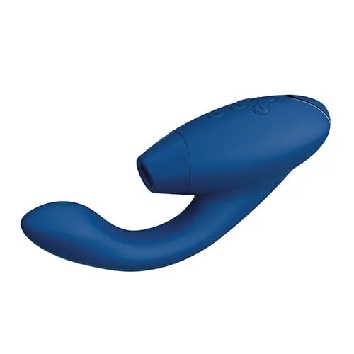 Womanizer - Duo 2 Clitoral Air Stimulator with G Spot Dildo