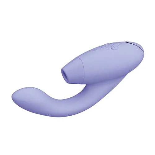 Womanizer - Duo 2 Clitoral Air Stimulator with G Spot Dildo