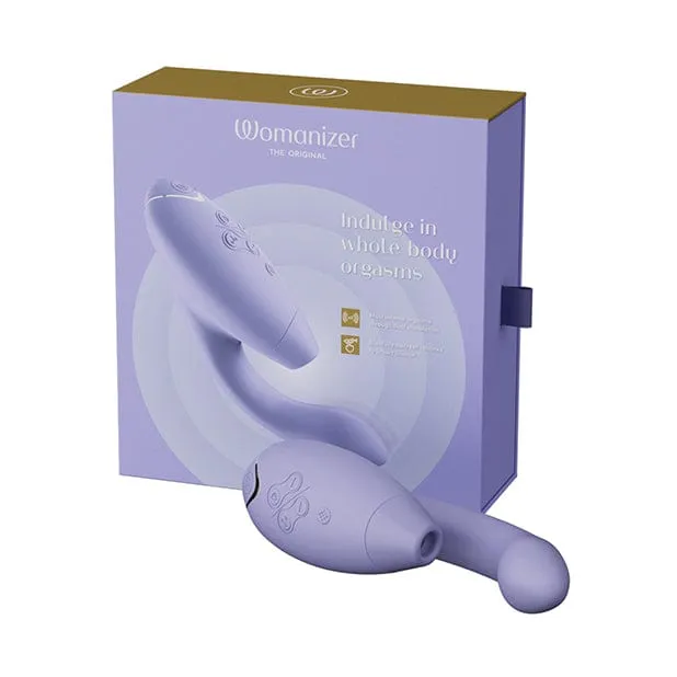 Womanizer - Duo 2 Clitoral Air Stimulator with G Spot Dildo