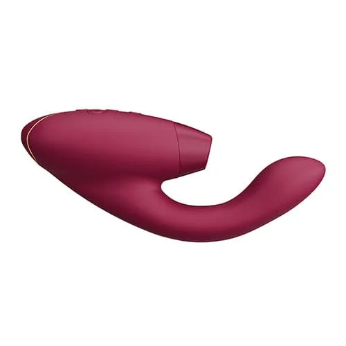 Womanizer - Duo 2 Clitoral Air Stimulator with G Spot Dildo