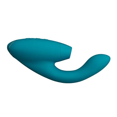 Womanizer - Duo 2 Clitoral Air Stimulator with G Spot Dildo