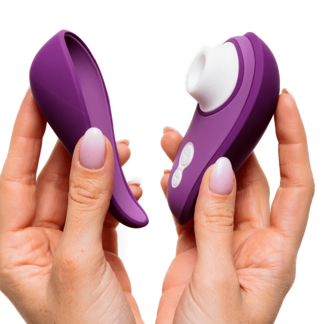 Womanizer Liberty 2 Pleasure Air Travel Sized Clitoral Stimulator - Purple