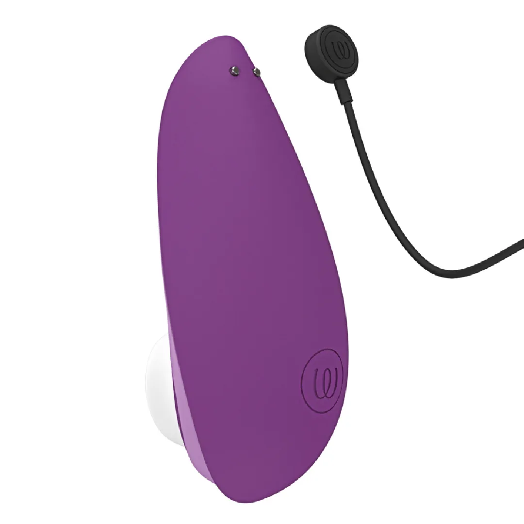 Womanizer Liberty 2 Pleasure Air Travel Sized Clitoral Stimulator - Purple