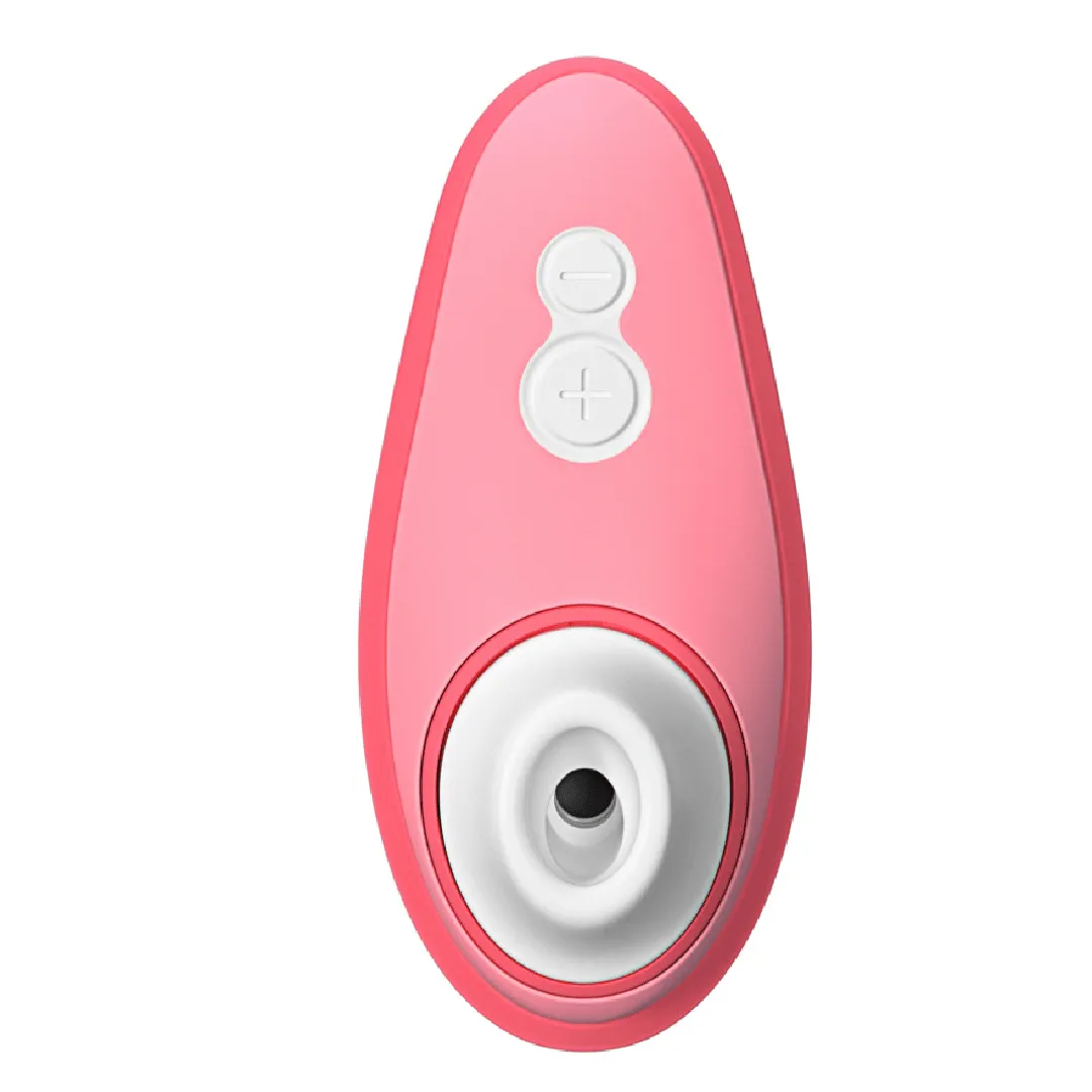 Womanizer Liberty 2 Pleasure Air Travel Sized Clitoral Stimulator - Rose