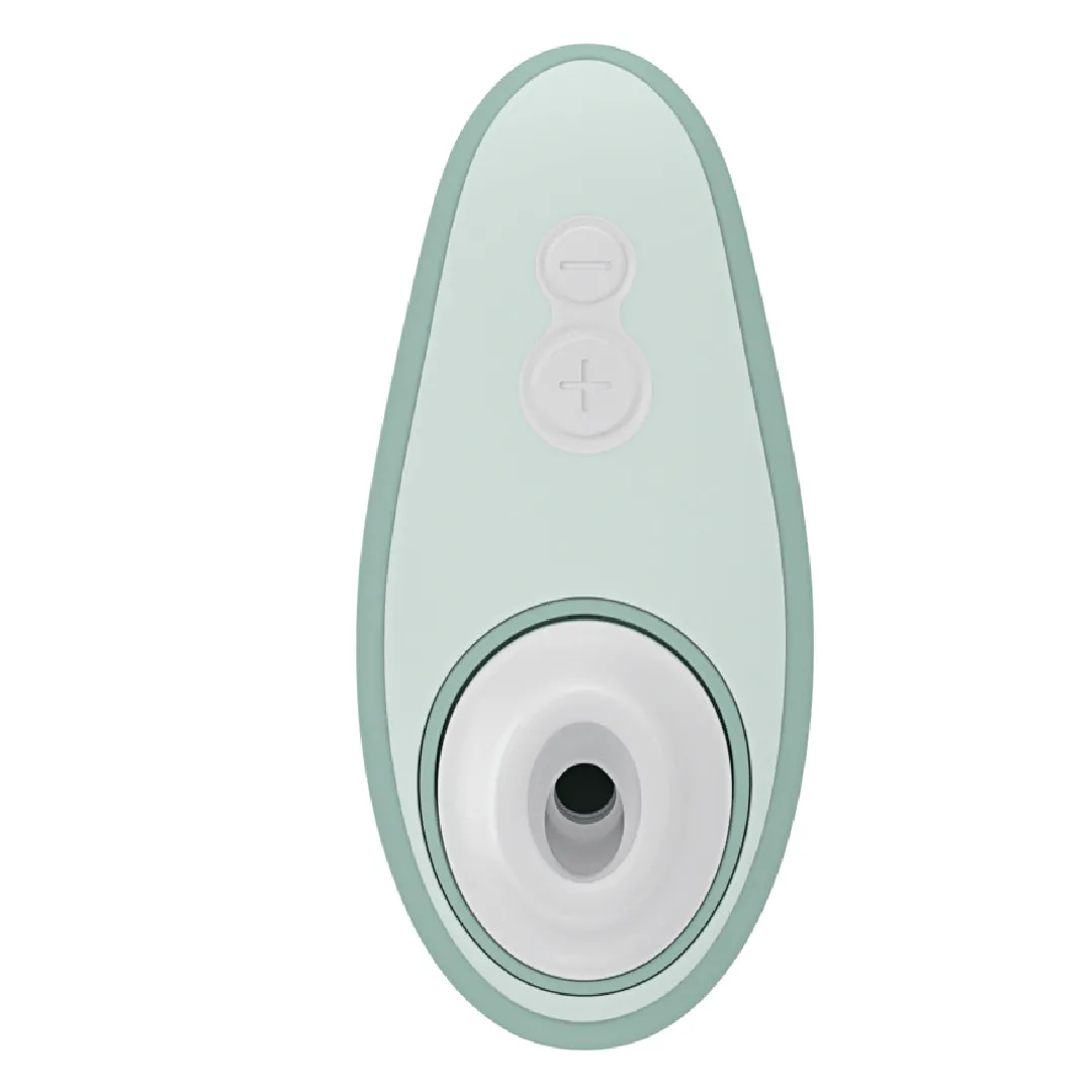 Womanizer Liberty 2 Pleasure Air Travel Sized Clitoral Stimulator - Sage