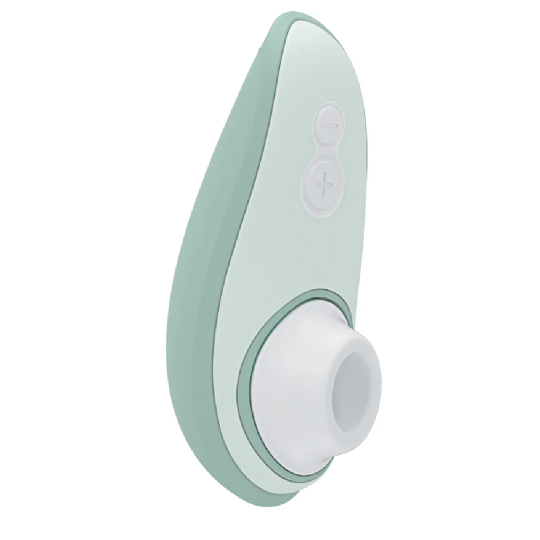 Womanizer Liberty 2 Pleasure Air Travel Sized Clitoral Stimulator - Sage
