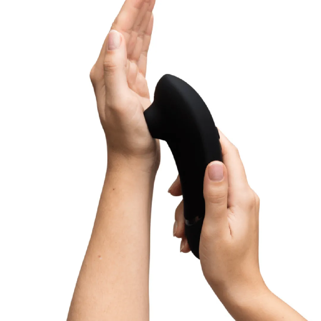 Womanizer Next  Pleasure Air Clitoral Vibrator - Black