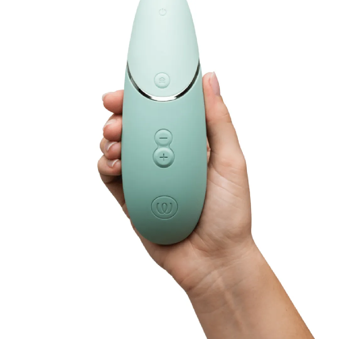 Womanizer Next  Pleasure Air Clitoral Vibrator - Sage Green