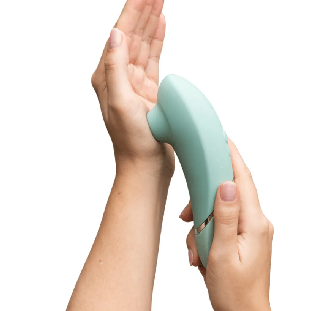 Womanizer Next  Pleasure Air Clitoral Vibrator - Sage Green