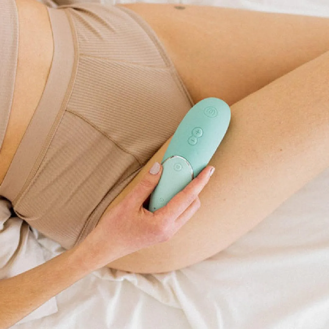 Womanizer Next  Pleasure Air Clitoral Vibrator - Sage Green
