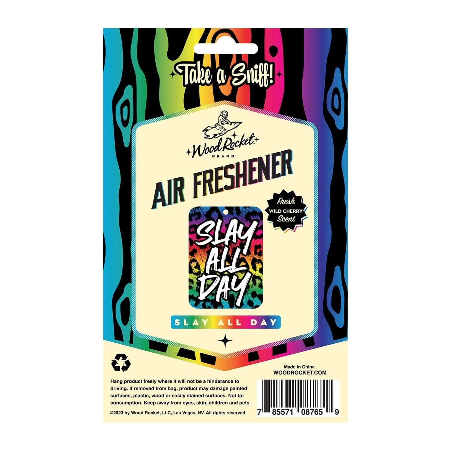 Wood Rocket Slay All Day Air Freshener