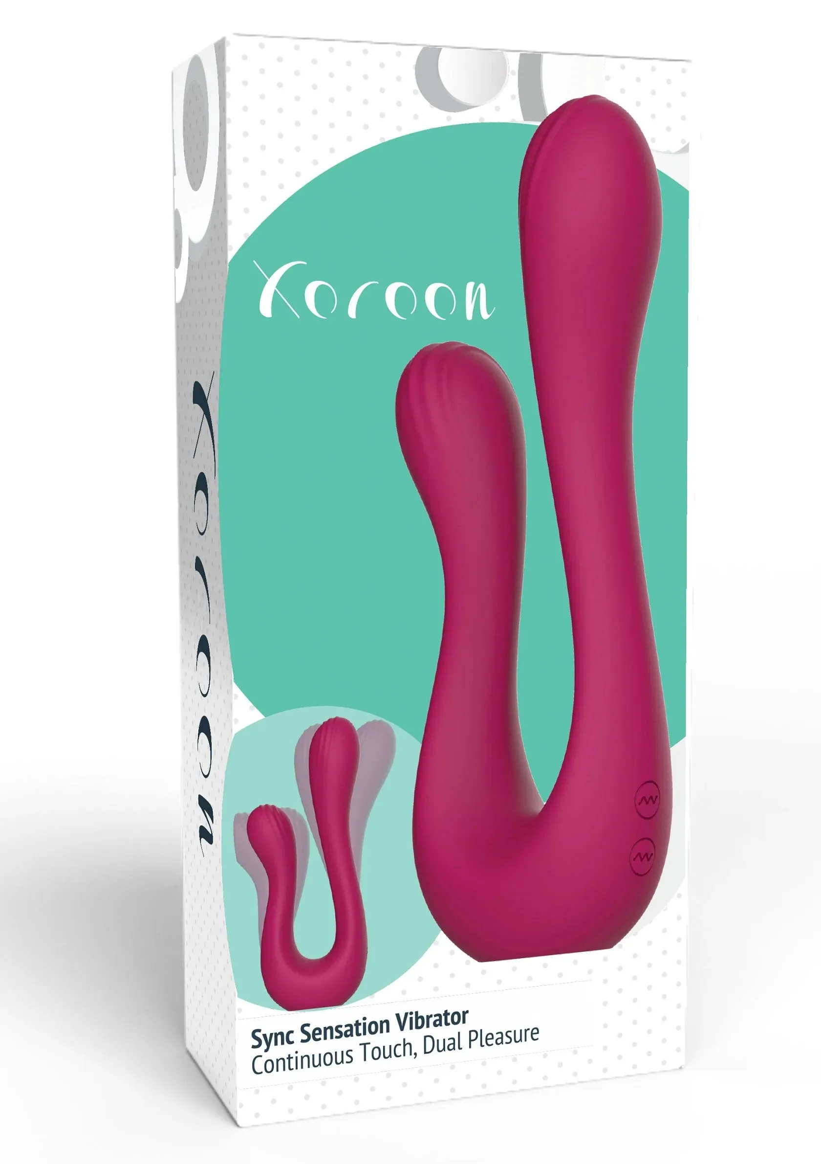 Xoroon Sync Sensation Vibrator | Dual Pleasure | 2 Motors | Waterproof
