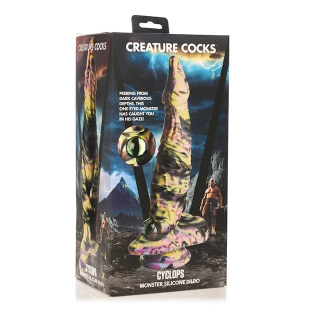 XR - Creature Cocks Cyclops Monster Silicone Dildo 11.3 (Multi Colour)