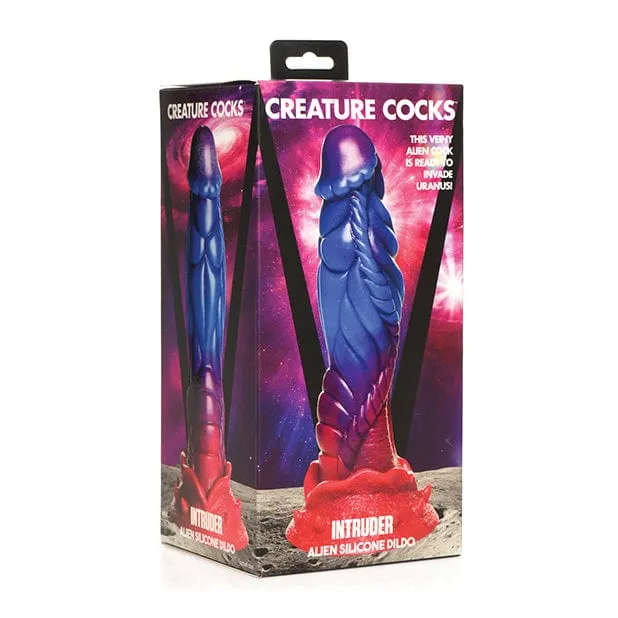 XR - Creature Cocks Intruder Alien Silicone Dildo 9 (Multi Colour)