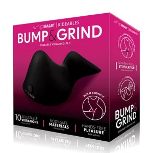 XR - Whipsmart Rideables Bump & Grind Vibrating Pad Massager (Black)
