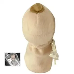 You2toys Flesh Pink Plush Boob Gear Knob Cover