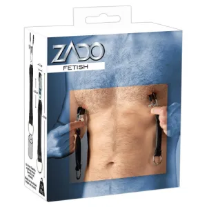 Zapo Nipple Clamps with Wide Adjustable Pressure Clips